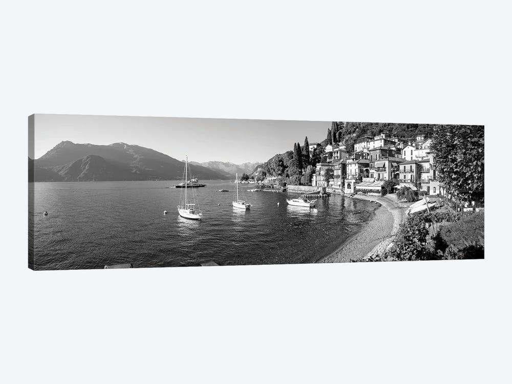 Early Evening View Of Waterfront At Varenna, Lake Como, Lombardy, Italy by Panoramic Images 1-piece Canvas Art