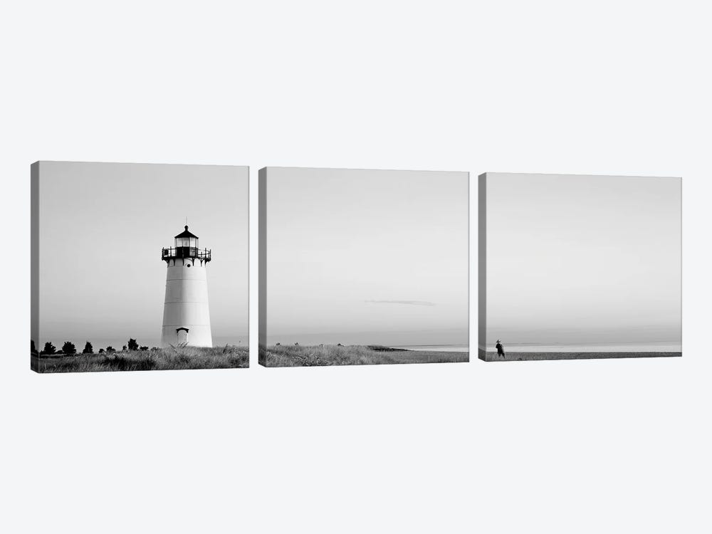 Edgartown Lighthouse, Marthas Vineyard, Massachusetts, USA by Panoramic Images 3-piece Canvas Art Print
