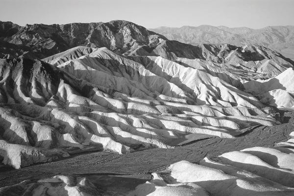 Death Valley National Park: Elevated View Of The Zabriskie Point, Death Valley, Death Valley National Park, California, USA by Panoramic Images