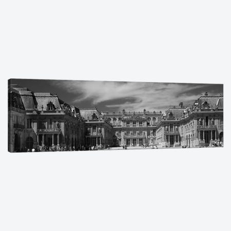 Facade Of A Palace, Chateau de Versailles, Versailles, Paris, France Canvas Print #PIM16163} by Panoramic Images Art Print