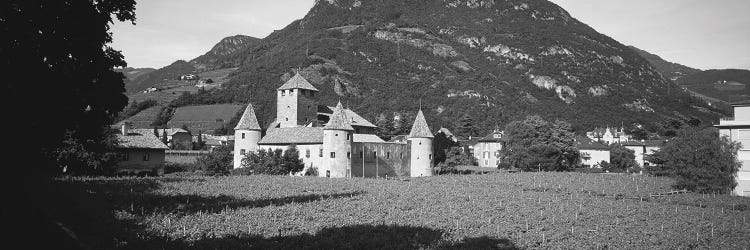 Field In Front Of A Castle, Castle Firmiano, Bolzano, Italy