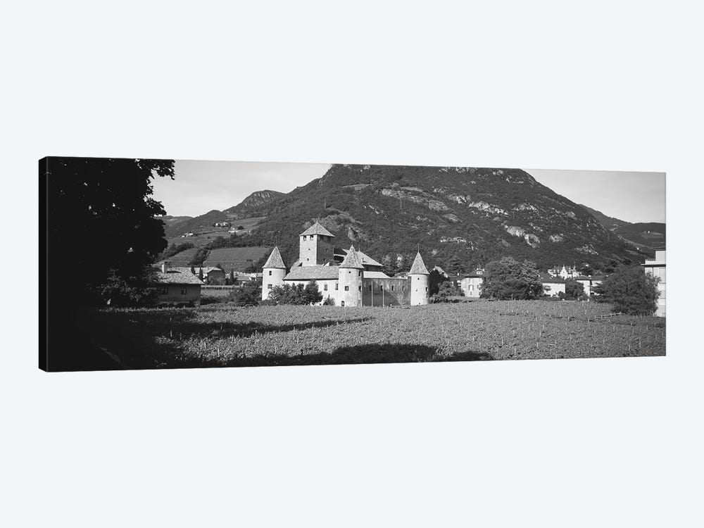 Field In Front Of A Castle, Castle Firmiano, Bolzano, Italy by Panoramic Images 1-piece Canvas Artwork