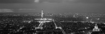 France, Paris, Evening by Panoramic Images canvas print