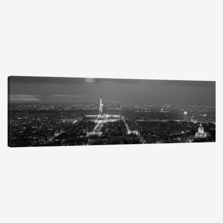 France, Paris, Evening Canvas Print #PIM16169} by Panoramic Images Canvas Art Print