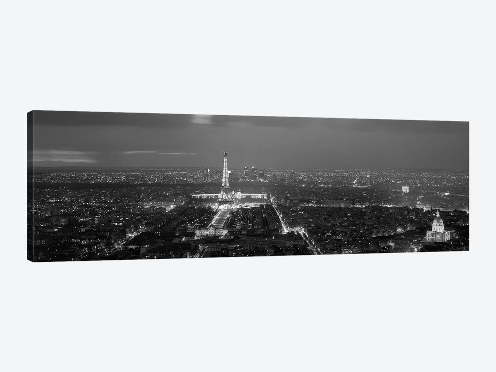 France, Paris, Evening by Panoramic Images 1-piece Canvas Art