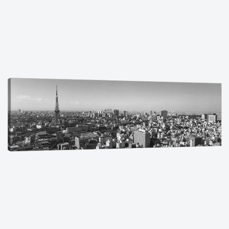 High Angle View Of A City, Tokyo, Japan Canvas Print #PIM16174} by Panoramic Images Art Print