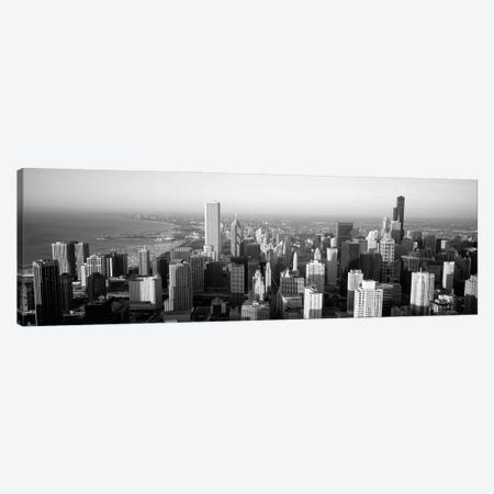High Angle View Of Buildings In A City, Chicago, Illinois, USA Canvas Print #PIM16176} by Panoramic Images Canvas Art Print
