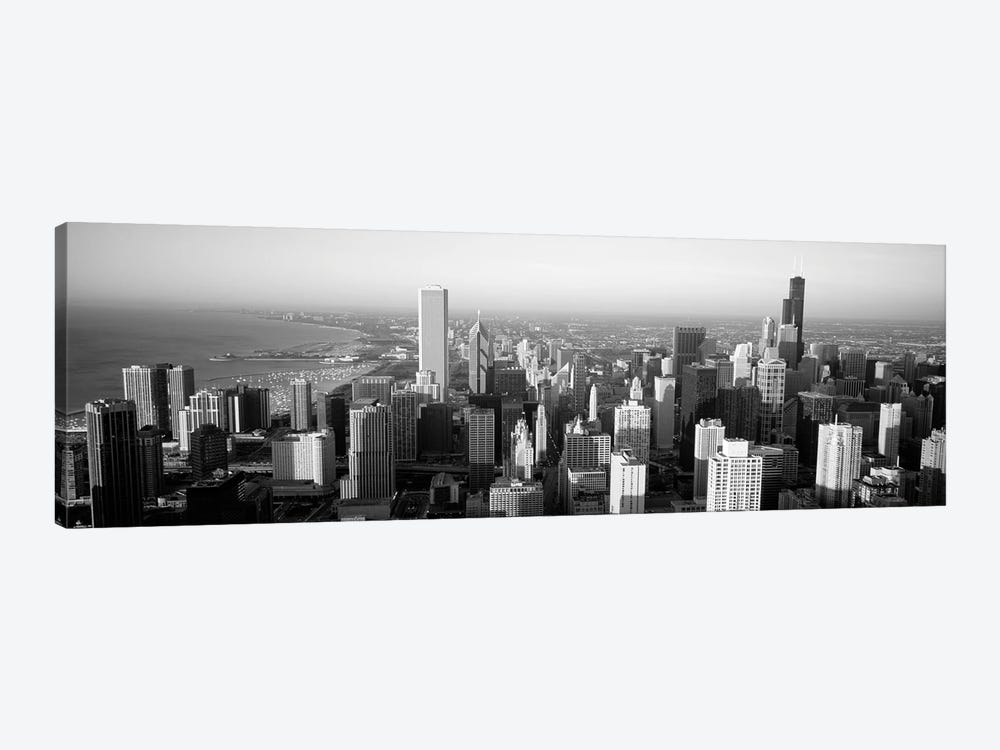 High Angle View Of Buildings In A City, Chicago, Illinois, USA by Panoramic Images 1-piece Canvas Artwork