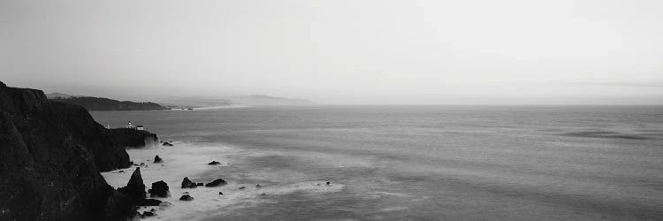 High Angle View Of Rock Formations In The Sea, Pacific Ocean, San Francisco, California, USA