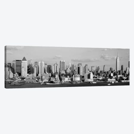 Hudson River, City Skyline, NYC, New York City, New York State, USA Canvas Print #PIM16185} by Panoramic Images Canvas Artwork