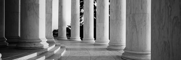 Washington, D.C.: Jefferson Memorial Washington DC by Panoramic Images