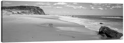 Rocks On The Beach, Lucy Vincent Beach, Chilmark, Martha's Vineyard, Massachusetts, USA Canvas Art Print - Massachusetts Art