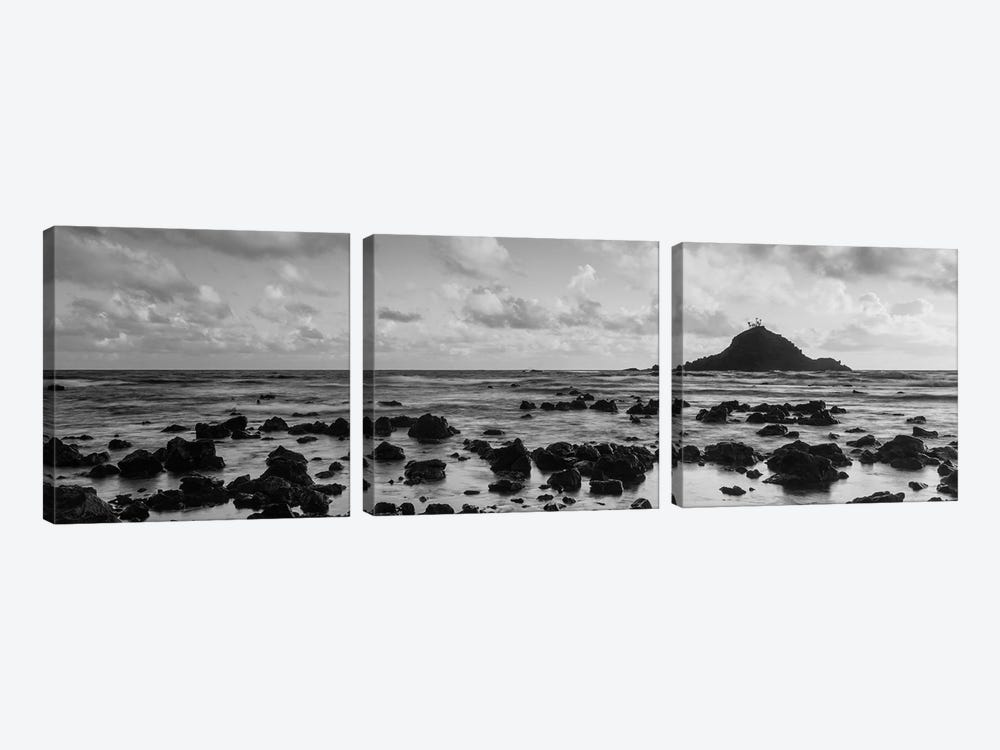 Rocks On The Beach, Maui, Hana, Hawaii, USA by Panoramic Images 3-piece Canvas Print