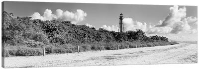 Sanibel Island Light, Lighthouse Beach Park, Sanibel Island, Florida, USA Canvas Art Print - Nautical Scenic Photography