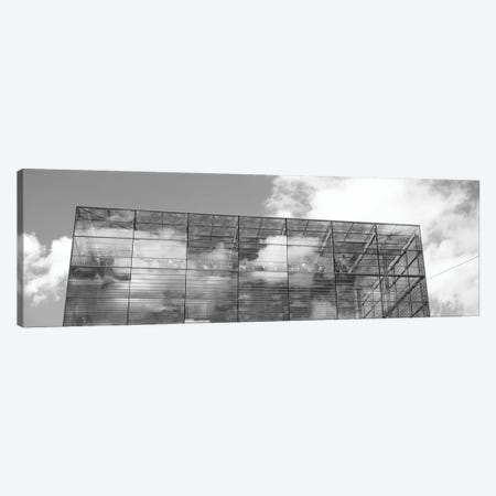 Sky Reflected On A Building, Kunstmuseum Stuttgart, Stuttgart, Baden-Wurttemberg, Germany Canvas Print #PIM16232} by Panoramic Images Art Print
