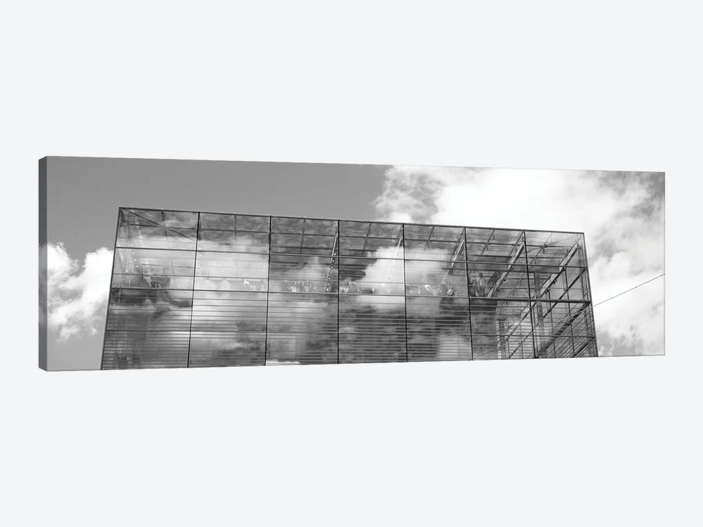 Sky Reflected On A Building, Kunstmuseum Stuttgart, Stuttgart, Baden-Wurttemberg, Germany by Panoramic Images 1-piece Canvas Art