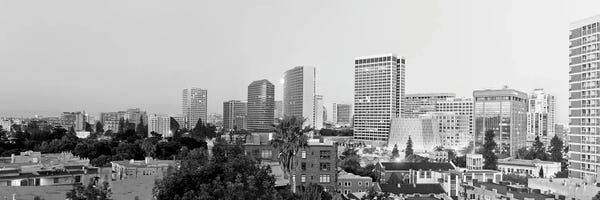 Skyline At Dawn, Oakland, California, USA