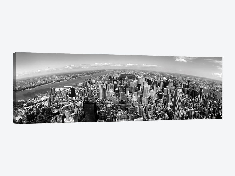 Skyscrapers In A City, Manhattan, New York City, New York State, USA by Panoramic Images 1-piece Canvas Artwork
