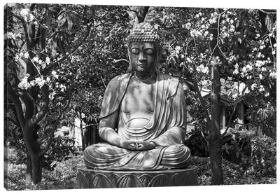 Small Buddha Statue At Senso-Ji temple, Tokyo, Japan Canvas Art Print - Zen Garden