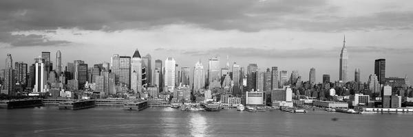New York City Skylines: Sunrise New York NY USA by Panoramic Images