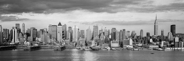 New York City Skylines: Sunrise New York NY USA by Panoramic Images
