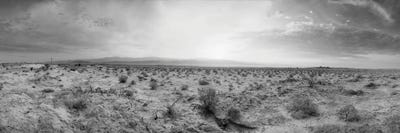 Sunset Over A Desert, Palm Springs, California, USA by Panoramic Images framed canvas print