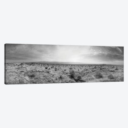 Sunset Over A Desert, Palm Springs, California, USA Canvas Print #PIM16243} by Panoramic Images Canvas Artwork