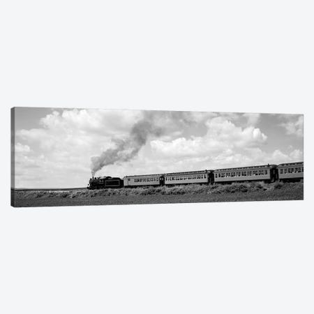 Train Moving On A Railroad Track, Strasburg, Lancaster, Pennsylvania, USA Canvas Print #PIM16256} by Panoramic Images Canvas Art