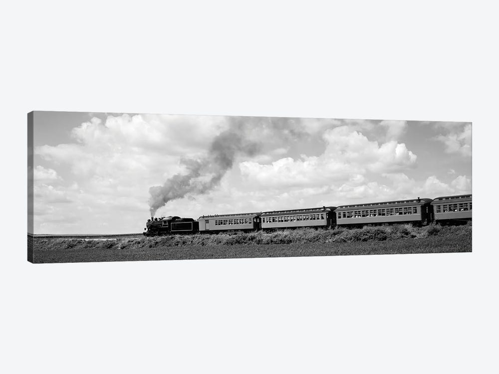 Train Moving On A Railroad Track, Strasburg, Lancaster, Pennsylvania, USA by Panoramic Images 1-piece Canvas Art