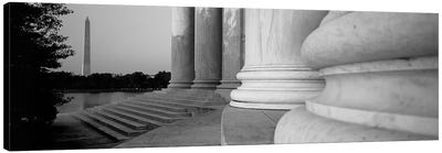USA, District Of Columbia, Washington DC, Jefferson Memorial Canvas Art Print - Column Art