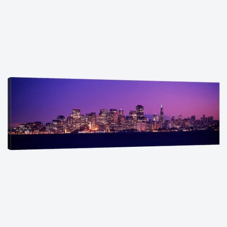 San Francisco, California, USA Canvas Print #PIM1626} by Panoramic Images Canvas Wall Art