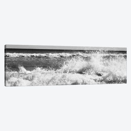 Waves Breaking On The Beach, Lucy Vincent Beach, Chilmark, Martha's Vineyard, Massachusetts, USA Canvas Print #PIM16271} by Panoramic Images Art Print