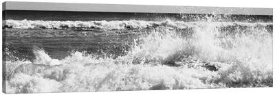 Waves Breaking On The Beach, Lucy Vincent Beach, Chilmark, Martha's Vineyard, Massachusetts, USA Canvas Art Print