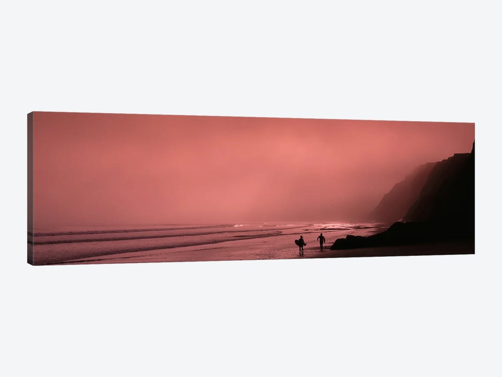 USA, California, Surfers by Panoramic Images 1-piece Canvas Art Print