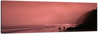 USA, California, Surfers Canvas Art Print