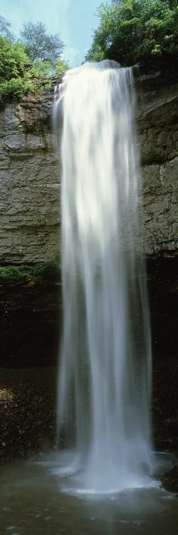 Close-Up Of A Waterfall, Fall Creek Falls, Fall Creek Falls State Park, Pikeville, Tennessee, USA