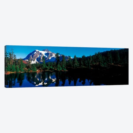 Mount Shuksan North Cascades National Park WA Canvas Print #PIM1633} by Panoramic Images Canvas Wall Art