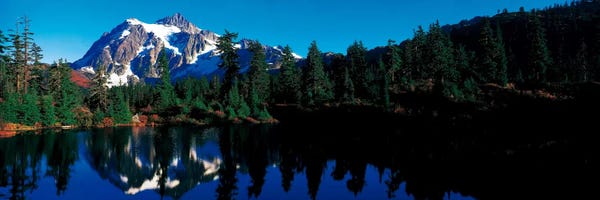 Cascade Range: Mount Shuksan North Cascades National Park WA by Panoramic Images