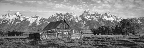 Rocky Mountains: Moulton Barn Grand Teton National Park Wy USA I by Panoramic Images