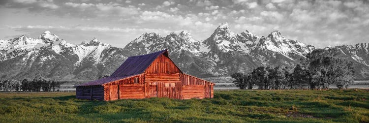 Moulton Barn (Color Pop) Grand Teton National Park Wy USA