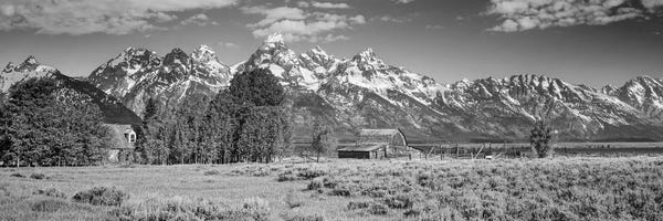 Grand Teton National Park: Moulton Barn Grand Teton National Park Wy USA III by Panoramic Images