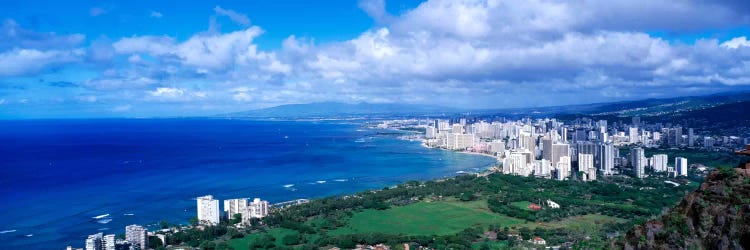Waikiki Honolulu Oahu HI USA by Panoramic Images wall art