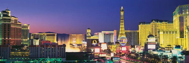 Dusk, The Strip, Las Vegas, Nevada, USA by Panoramic Images wall art