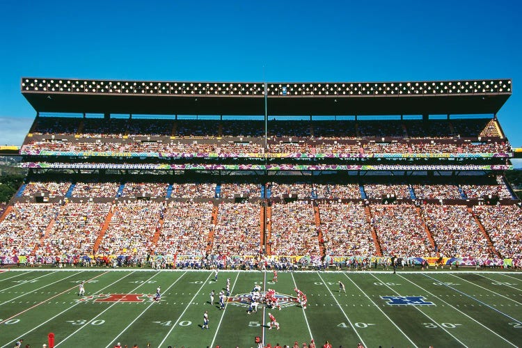 50 Yard Line, Lower Level View, Pro Bowl 2005, Oahu, Hawaii, USA