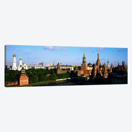 High-Angle View Of Red Square, Moscow, Russian Federation Canvas Print #PIM1643} by Panoramic Images Art Print