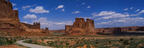 Arches National Park: Scenic Drive, Arches National Park, Utah, USA by Panoramic Images