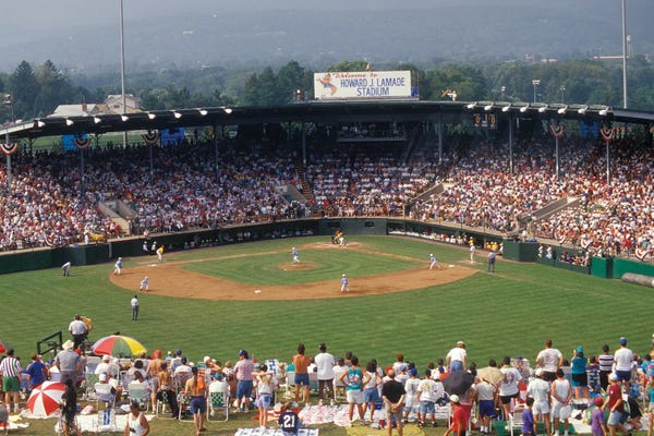 Philadelphia: 1990s Little League World Series Williamsport Pennsylvania USA by Panoramic Images