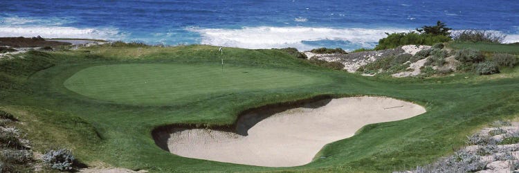 3rd Hole At Spyglass Hill Golf Course, Pebble Beach, California, USA
