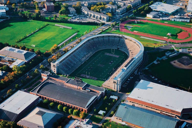 Aerial View Of Soldiers Field I, Harvard, Cambridge, Boston, Ma by Panoramic Images wall art