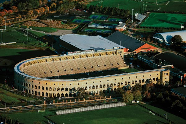 Boston: Aerial View Of Soldiers Field II, Harvard, Cambridge, Boston, Ma by Panoramic Images